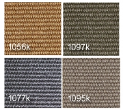 Sisal Teppichlufer schaft in 8 Farben